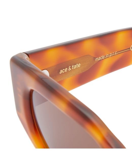 ACE & TATE Orange Mirko Sunglasses