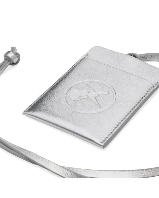 A.P.C. White Frgmt. Dough Card Holder for men