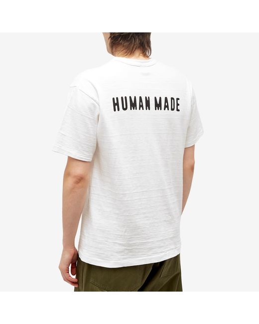 Human Made White Heart T-Shirt for men