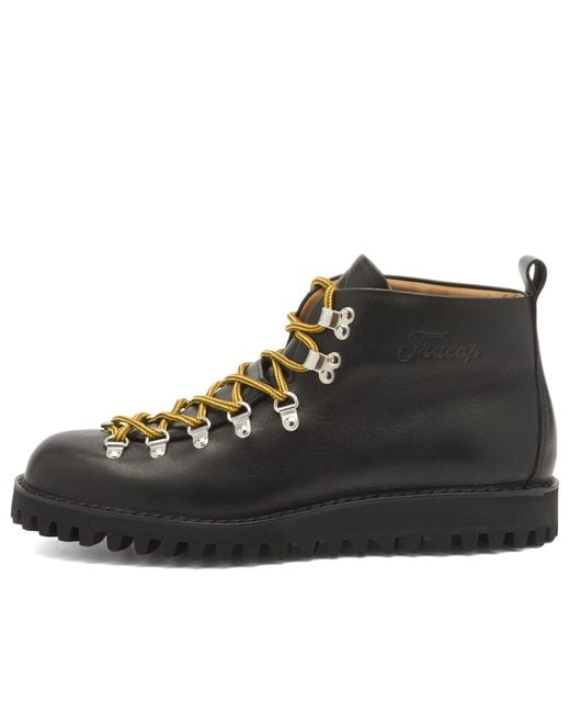 Fracap Black M120 Salento Sole Scarponcino Boot for men