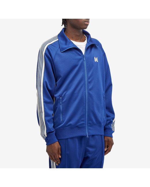 Needles Poly Smooth Track Jacket in Blue for Men Lyst