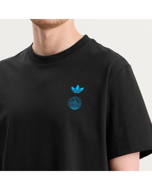 Adidas Black X Bad Bunny Paris Tour Merch T-Shirt for men