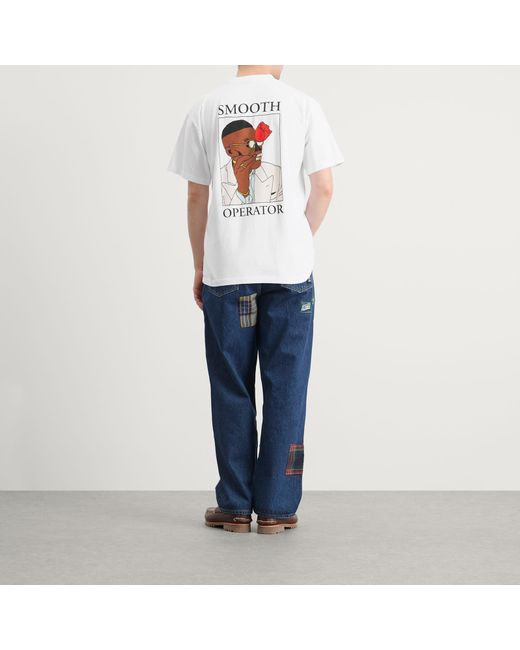PATTA White Smooth Operator T-Shirt for men