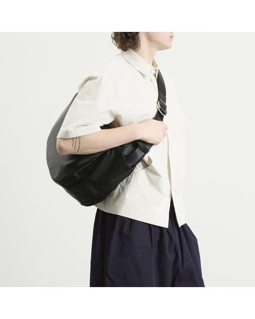 Master Piece Black Ark Solid Shoulder Bag
