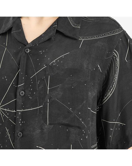 Maharishi Black Celeste Vacation Shirt for men