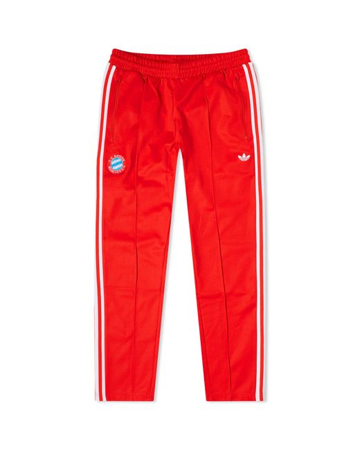 adidas Fc Bayern Munich Og Beckenbauer Track Pants in Red for Men