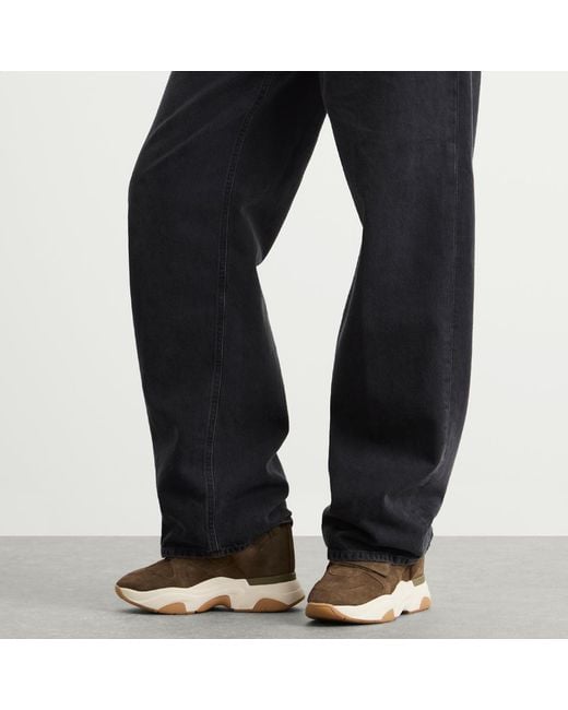 Isabel Marant Brown Balskee Platform Sneaker
