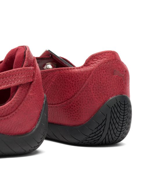 PUMA Red Speedcat Ballet Dress-Up Buckle Ballet