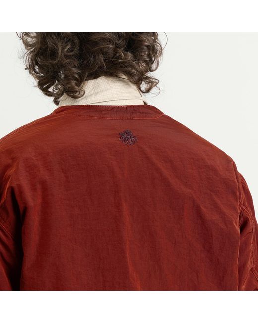 RANRA Red Ascender Canvas Nylon Jacket for men