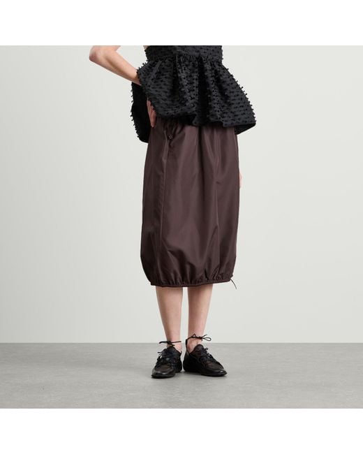 CECILIE BAHNSEN Brown Fie Skirt