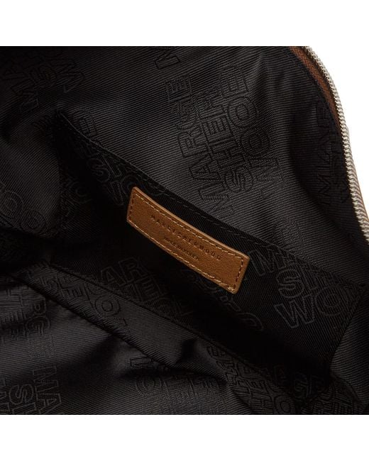 MARGE SHERWOOD Brown Belted Hobo Shoulder Bag
