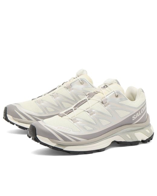 Salomon White Xt-6 Sneaker