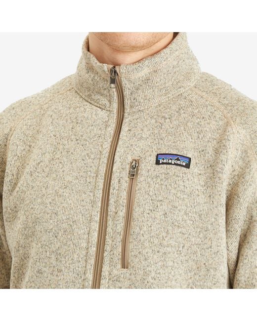 Patagonia Natural Better Sweater Fleece Jacket for men