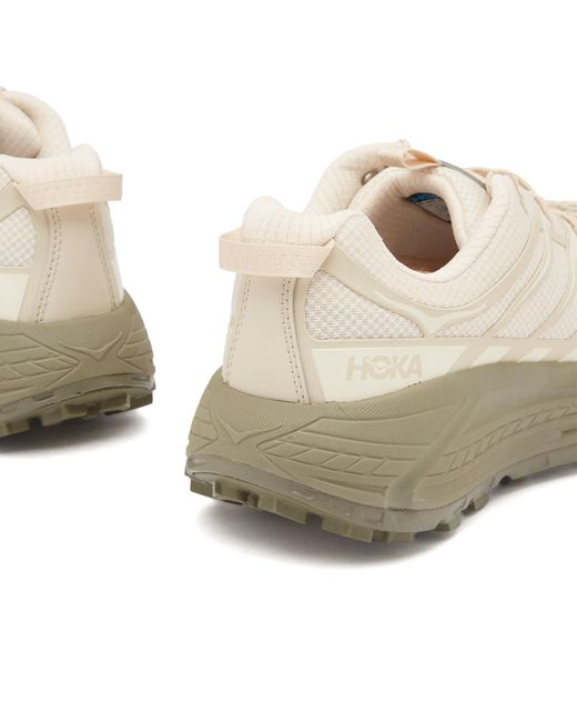Hoka One One White U Mafate Three2 Sneaker
