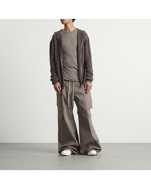 Rick Owens Gray Cargobelas for men