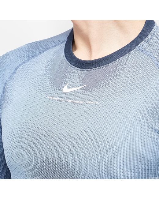 Nike Blue X Nocta Knit Long Sleeve Top for men