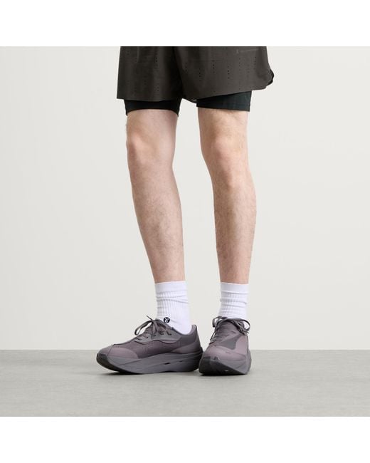 On Shoes Gray X Paf Cloudboom Volt Sneaker for men