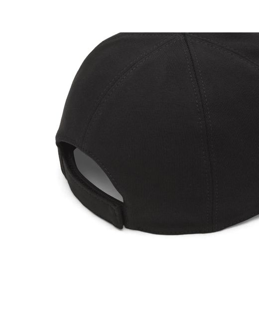 Rick Owens Black X Moncler Baseball Cap