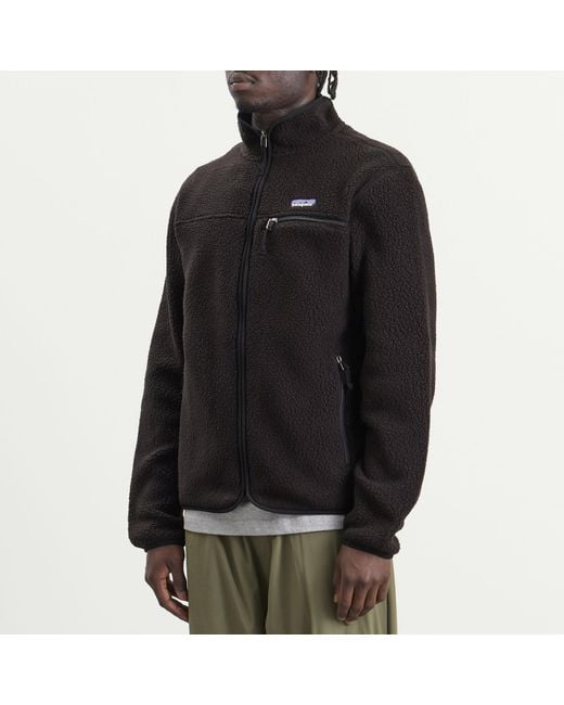 Patagonia Black Retro Pile Jacket for men