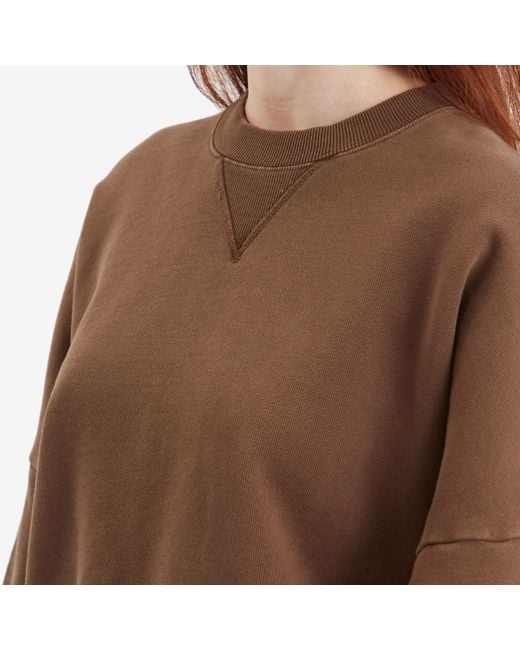 Entire studios Brown Box Crew Sweatshirt