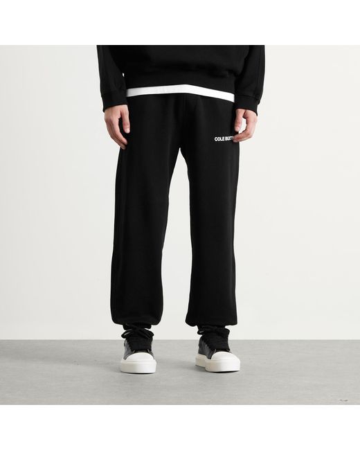 Cole Buxton Black Sportswear Sweat Pants for men