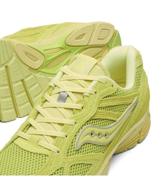 Saucony Yellow X 3Sixteen Guide 7 Sneaker for men