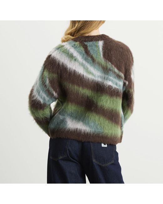 Obey Green Delirium Cardigan