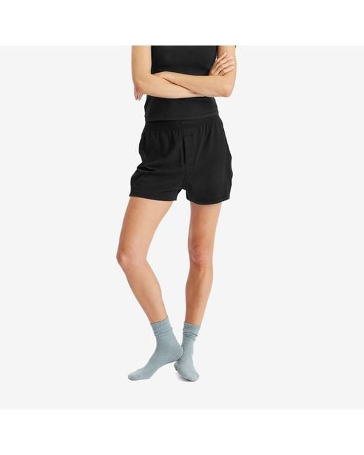 Skims Black Boyfriend Loose Boxer