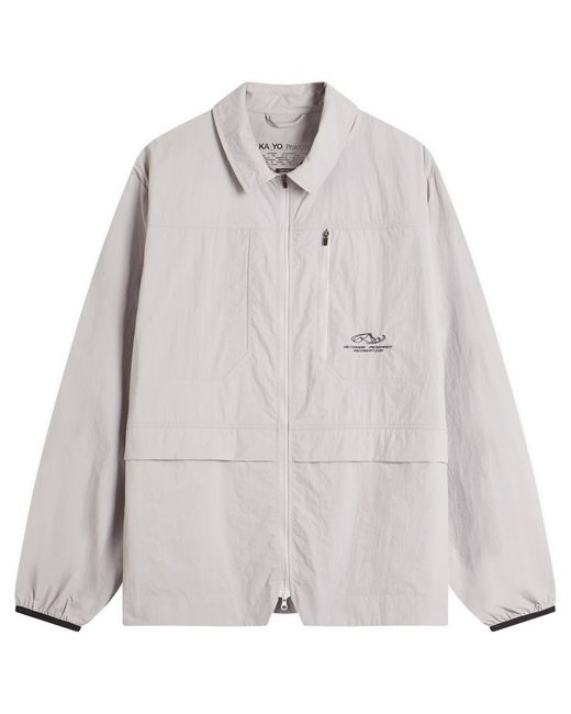 KA_YO_Prototype White Overshirt for men