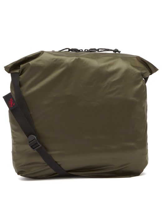 Gramicci Green Micro Ripstop Side Bag