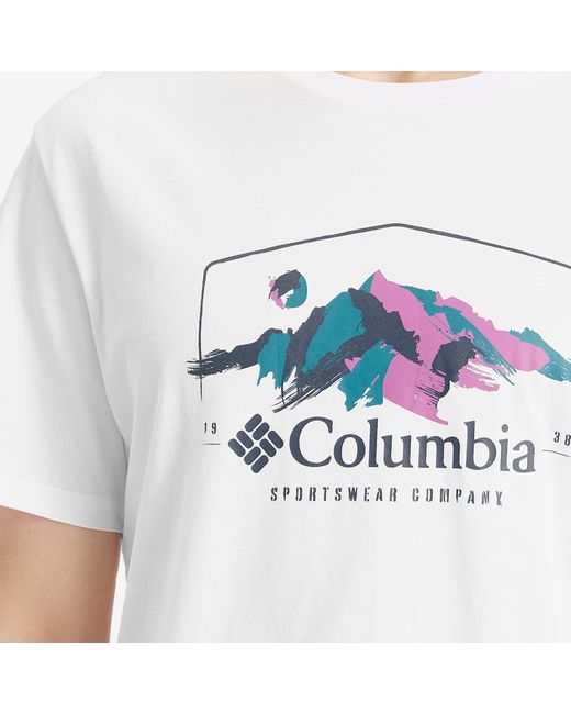 Columbia White Path Lake Graphic T-Shirt for men