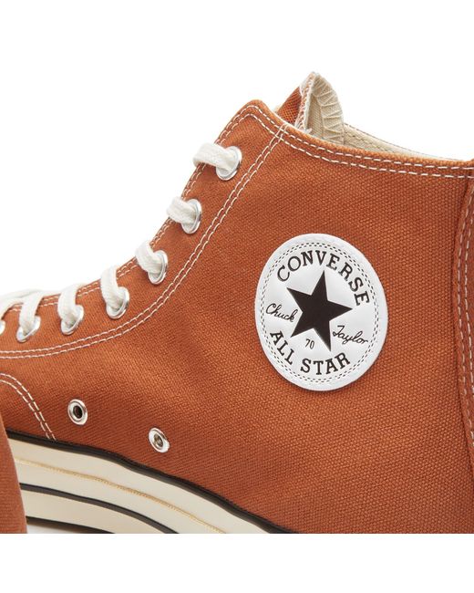 Converse Chuck 70 Hi-top Fall Tone Sneakers in Brown for Men | Lyst