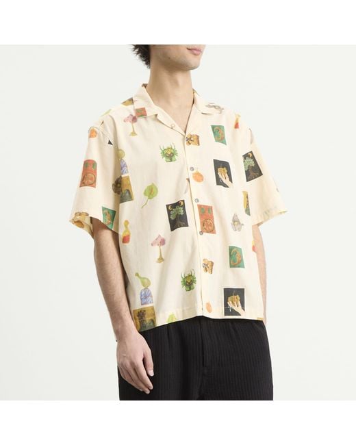 Heresy Metallic Motley Shirt for men