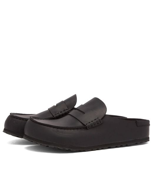 Birkenstock Black Naples Wrapped for men
