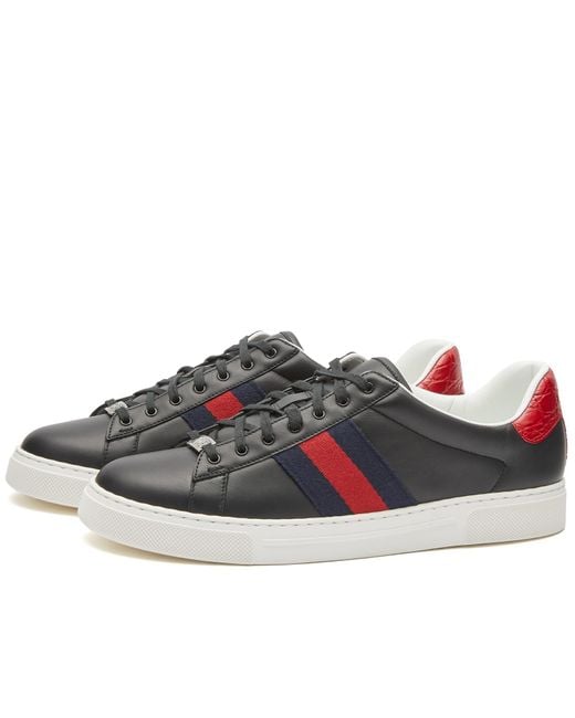 Gucci Black Lace Sneakers for men