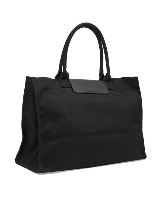 Represent Black Canvas Tote Bag for men
