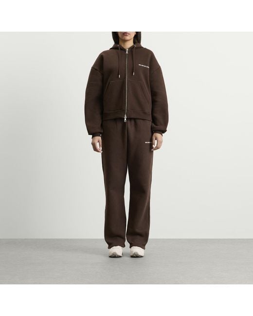 MKI Miyuki-Zoku Brown Uniform Zip Hoodie Presented By End