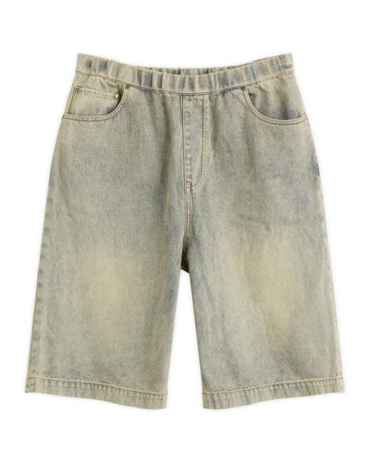 Entire studios Green Spar Denim Shorts for men