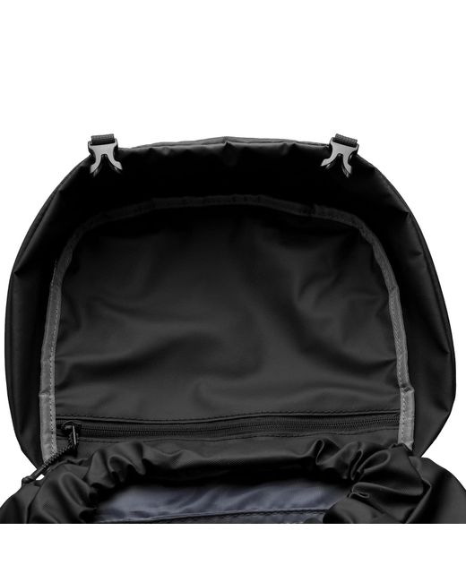 Elliker Black Maller Large Flapover Backpack