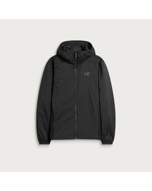 Arc'teryx Black Atom Hooded Jacket for men
