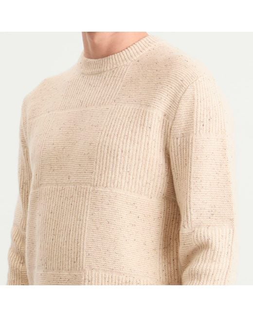 Forét Natural Orbit Jacquard Donegal Jumper for men