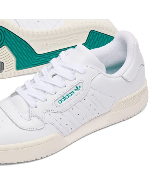 Adidas White Powerphase Sneaker for men