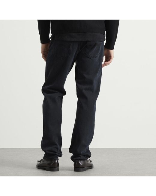 Nudie Jeans Black Nudie Gritty Jackson Jeans for men