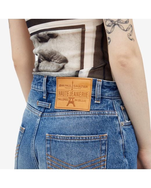 Jean Paul Gaultier Button Jeans in Blue | Lyst Canada Jean Paul Gaultier Button Jeans in Blue | Lyst Canada