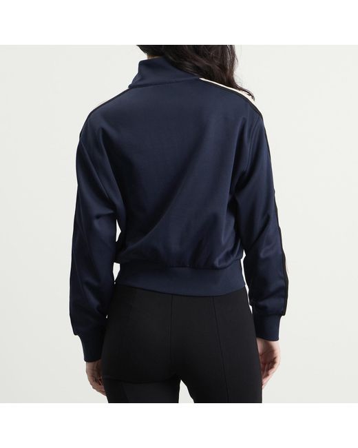 GOOD AMERICAN Blue Track Jacket