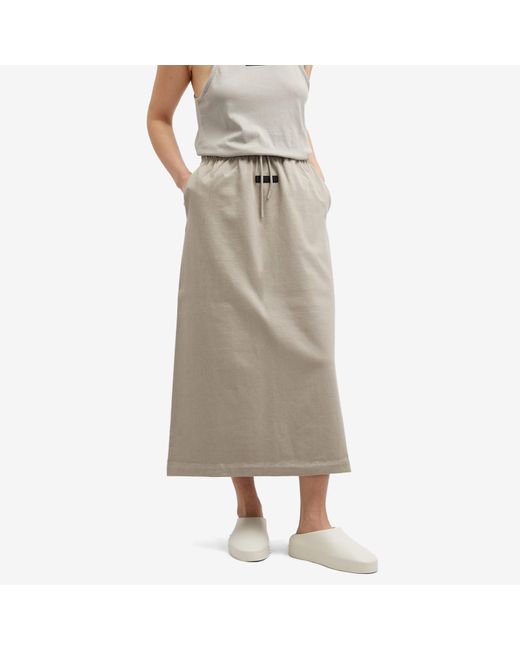 Fear Of God Gray Long Skirt
