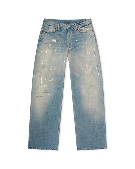 Acne Blue 1981 Loose Jeans for men