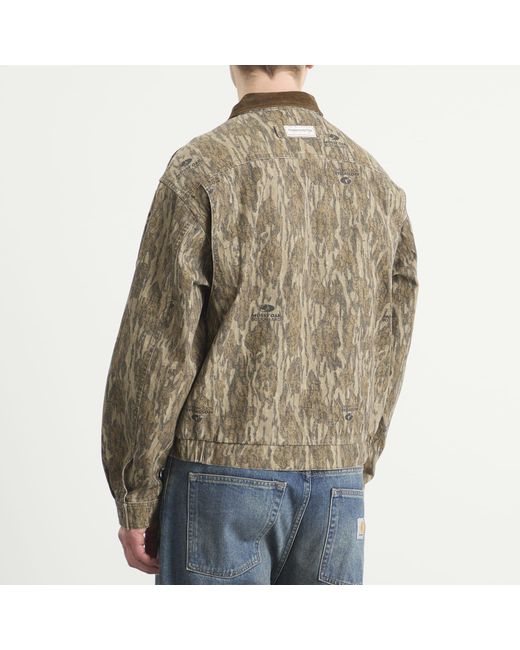 Thisisneverthat Green Utility Field Jacket for men