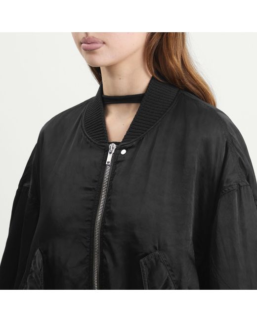 Rick Owens Black Secchia Flight Jacket
