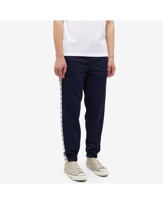 Fred Perry Taped Track Pant in Blue for Men | Lyst